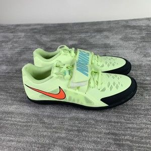 Nike Zoom Rival SD 2 Volt Green Throwing Unisex Shoes 685134-700 Mens Sz 8.5